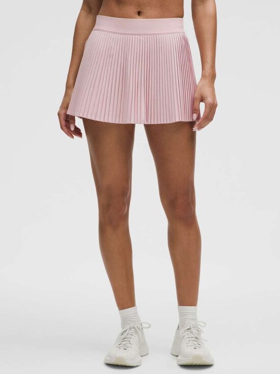 lululemon athletica Dresses & Skirts - Varsity High-Rise Pleated Tennis Skirt Strawberry Milkshake (Size 12)